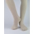 Rajstopy dziecięce prążek beż z beżowym lureksem Noviti RB005-G-03 na wzrost 128/134 cm